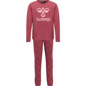 Hummel Nattøj – Carolina – Earth Red / Rosa