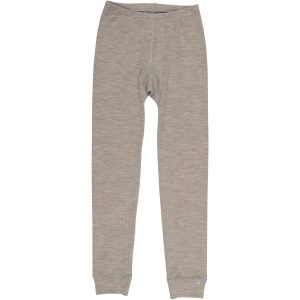 Joha Leggings – Uld m. Rib – Sesame Melange / Sandfarvet