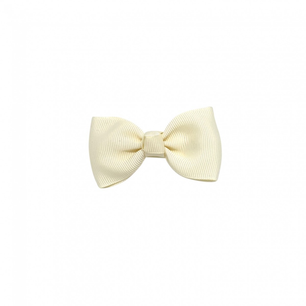 Bows by Stær Butterfly – Sløjfe, Råhvid, 7 Cm - Billede 2